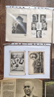 Masaryk, Beneše fotky atd. - 2