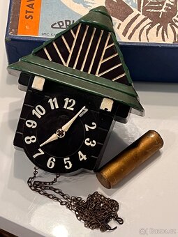 3x Hodiny / Tiché kukačky Prim - Chaloupka - 2