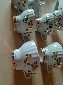 Sada retro hrnků s konvičkou USSR - 2