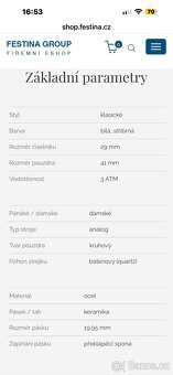 Dámské hodinky FESTINA - 2