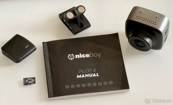 Niceboy Pilot X + GPS modul (Full HD) + karta Kingston 32GB - 2