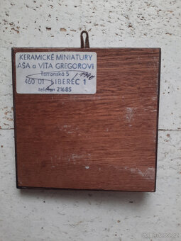 Sada keramických obrázků (Gregorovi) - 2