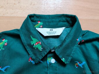 Vánoční košile H&M 128 - 2