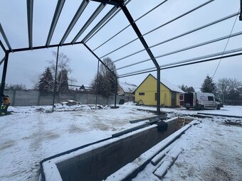 Konstrukce haly 12x12x4m - 2