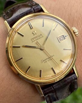 Hodinky Omega searmaster zlate - 2