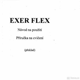 Posilovací a cvičební stroj Exer Flex - skladný, nepoužitý - 2