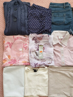 M/L 38/40/42 Balík dámské oblečení sada mix různé - 2