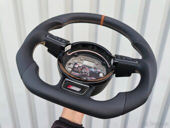 Nový kožený volant Audi PERFORMANCE, exkluzivní tvar - 2