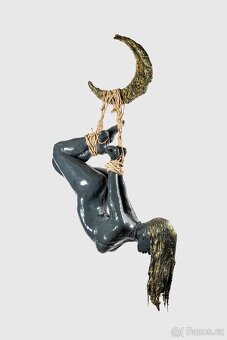 Socha – Ve stavu bez tíže (Shibari) - 2