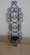 Svícny - retro - ruční práce. - 2