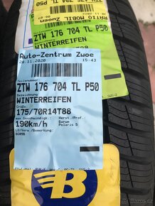 Zimní pneu 175/70/14 - 2