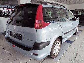 PEUGEOT 206 SW 1,4i, ČR, 2. majitel, pravidelný servis - 2