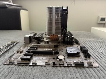 Základní deska + RAM + CPU + chladič - 2