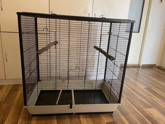 Velká klec pro papoušky skládací 78x48x80cm - 2