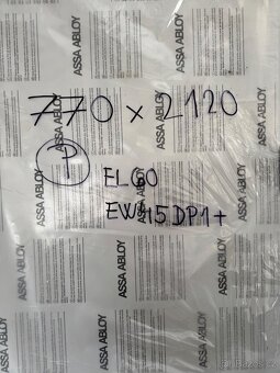 protipožární dveře AI 60 EW 45 DP1+ - 2