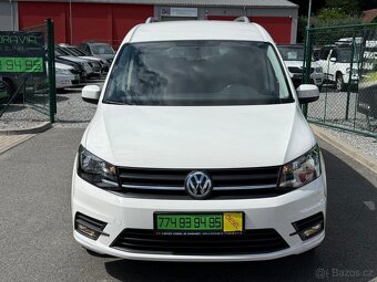 ► VW CADDY MAXI 2,0 TDI - 75 KW, 7 MÍST, PARK. SENZORY ◄ - 2