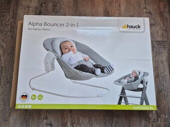 HAUCK Alpha bouncer, houpátko, sedátko na židli Hauck - 2