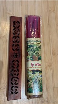 Vonné tyčinky 70 kusů a krabička - orig. Vietnam - 2