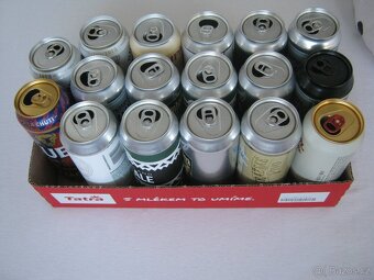 17x pivní plechovky minipivovary aj. - 2