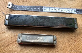 Foukací harmonika malá / standardní - 2