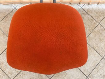 Dětská rostoucí židle Fuxo V-line - vínovo-oranžová - 2