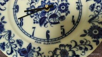 prim hodiny talíř - 2