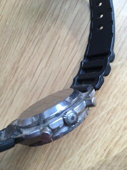 hodinky Longines oranžové se stopkama - 2