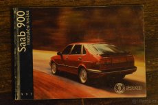 SAAB 900, 9000, 93 a 93 Sport Sedan - instrukční knížky - 2