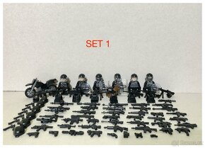Rôzne sety vojakov (8ks) - typ lego, nové, nehrané - 2
