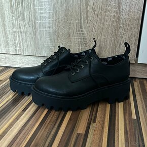 Lamoda Černé gibson boty na platformě damské velikost 39 - 2