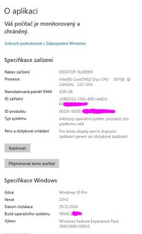HP Compaq dc7800 + rezervní zdroj navíc - 2