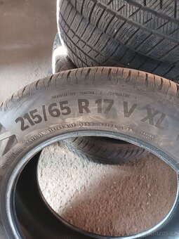prodám letní pneu continental 215/65R17 - 2