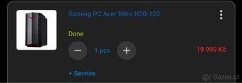 Herní PC – Acer Nitro, téměř nový (používán 1 týden) - 2