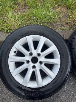 ALU kola originální VW + pneumatiky - 2
