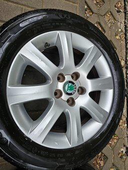 ALU kola letní Škoda 5x100 Fabia II Roomster R15 - 2