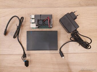 Raspberry Pi 4 model B, 4 GB RAM, zdroj 4A, SSD 128 GB - 2