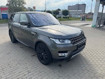 Land Rover, Range Rover Sport 3,0SDV6 HSE 215kW, tažné 3,5t, - 2