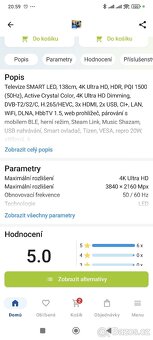 Prodám televizi Samsung 55 palců - 2