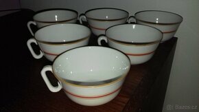 Konvice, mléčenka, cukřenka, šálek, Epiag, porcelán - 2