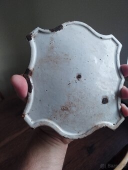 Starý litinový okrasný díl z kamen - 2