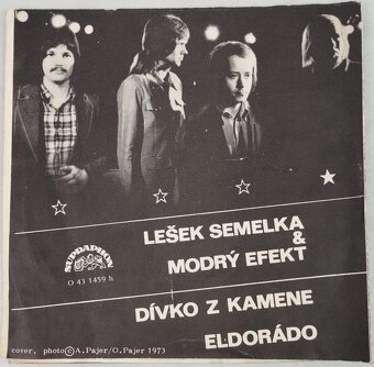 Modrý Efekt – Dívko z kamene / Eldorádo (SP) - 2