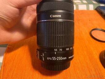 Prodám objektiv Canon EFS 55-250mm - 2