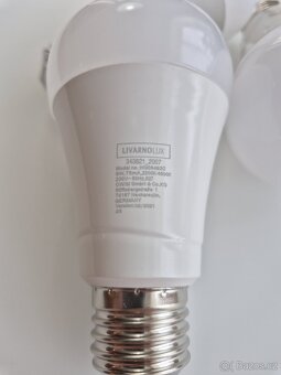 chytré led žárovky bílé, stmívatelné 9W - 2