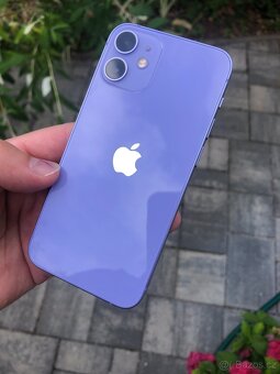 iPhone 12 Mini 128Gb...TOP stav...fialový - 2