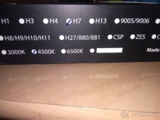 Výkonné LED žárovky H7 - 2