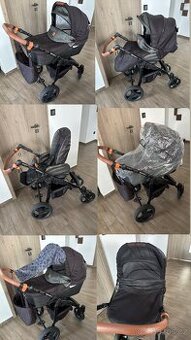 Kočárek- korba,sport,autosedačka - 2