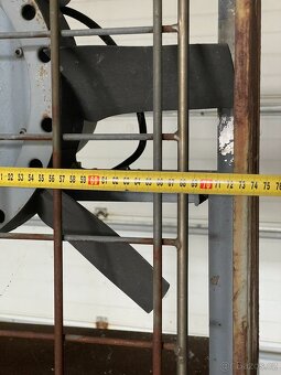 Pojízdný ventilátor, větrák - motor 1,5kW - 2