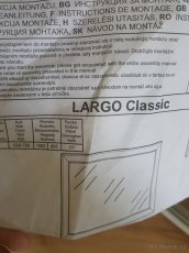 Zrcadlo na zeď višeň largo classic - 2