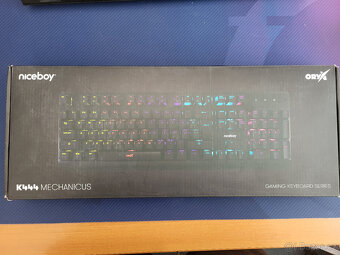 Mechanická herní klávesnice Niceboy ORYX K444 Mechanicus - 2