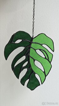 Vitrážový List Monstera - 2